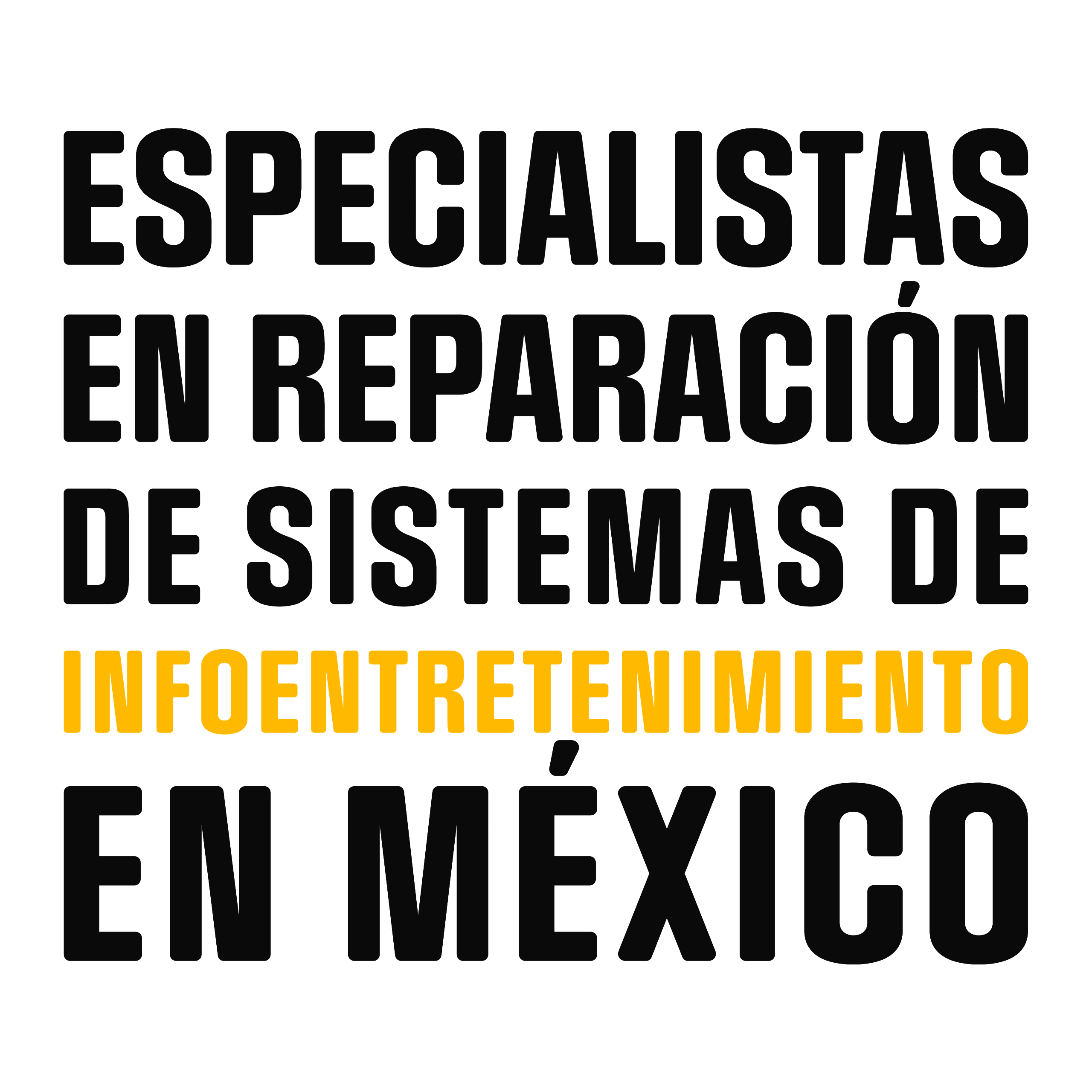 Reparación de Autoestéreos