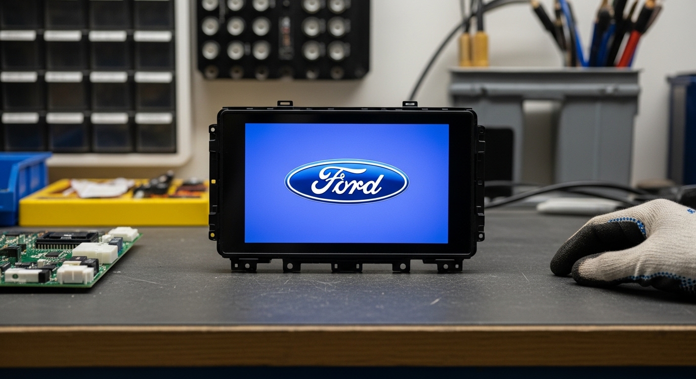Pantalla Ford Escape que se apaga y reinicia en bucle