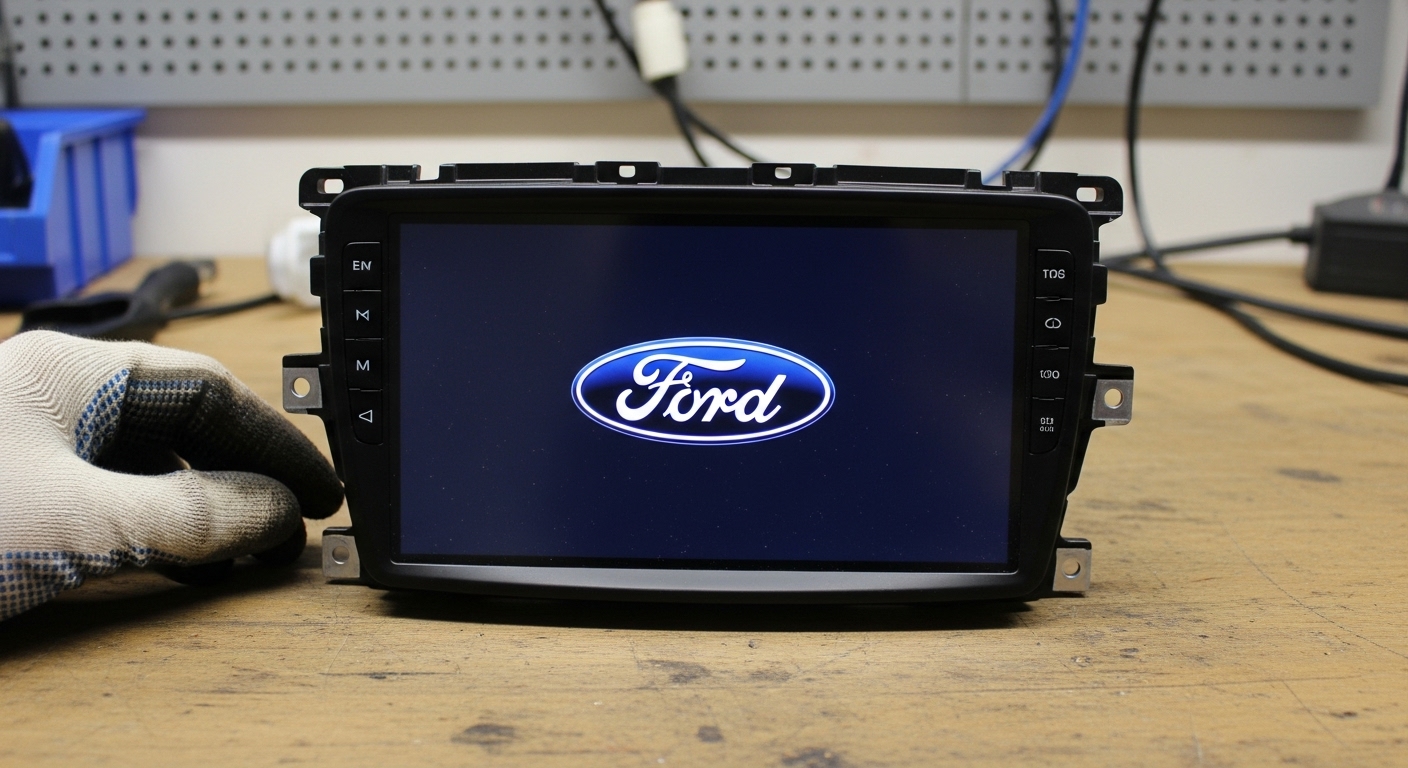 Pantalla Ford Fiesta congelada o que no enciende