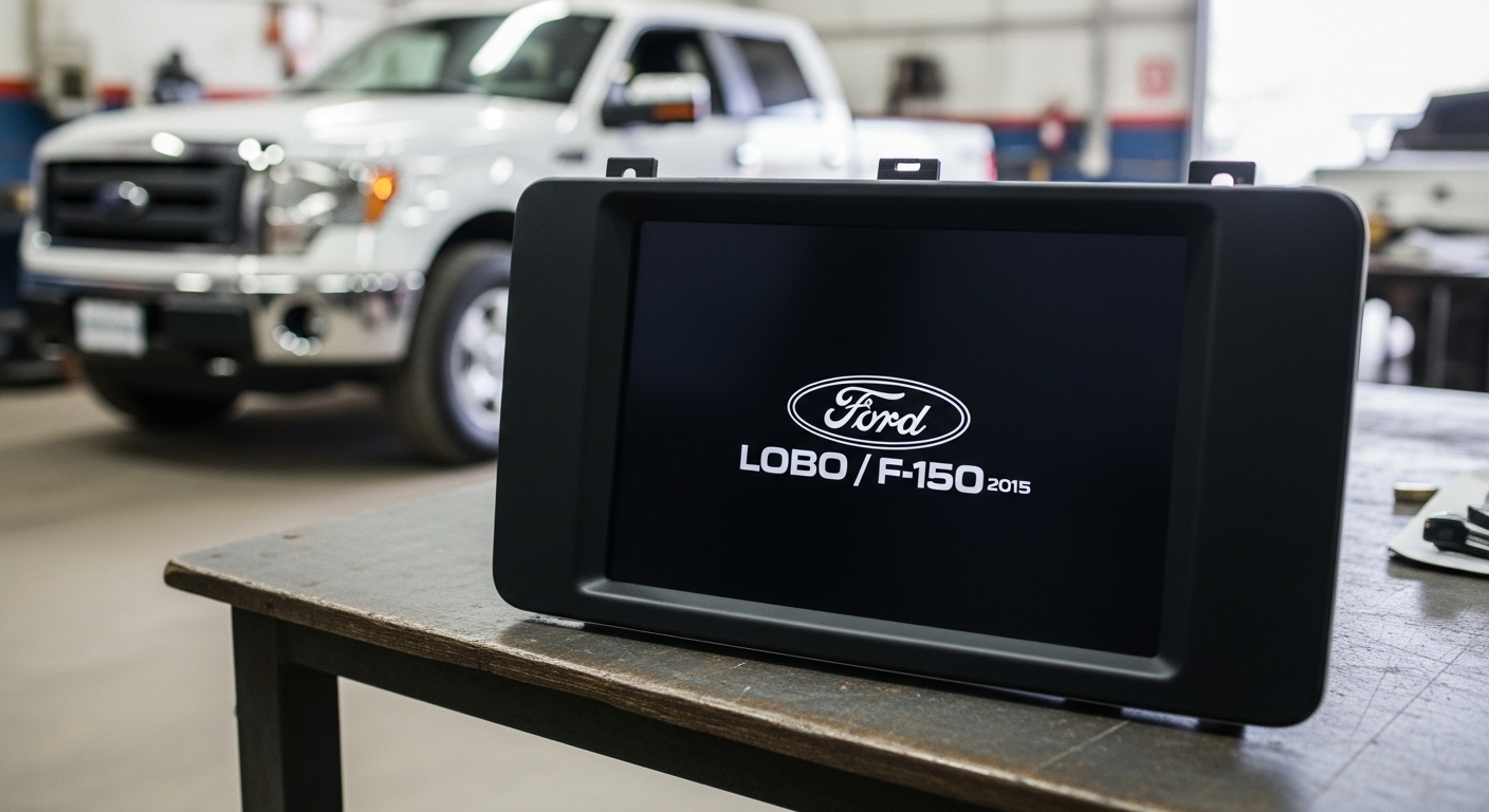 Pantalla Ford Lobo F150 bloqueada en logo o sin audio