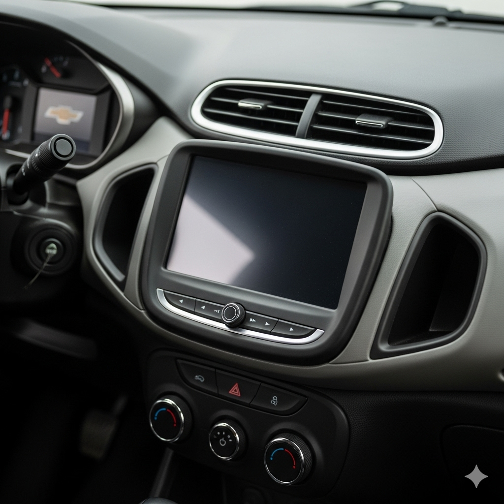 Pantalla Chevrolet Onix no enciende: solución con reinicio del sistema