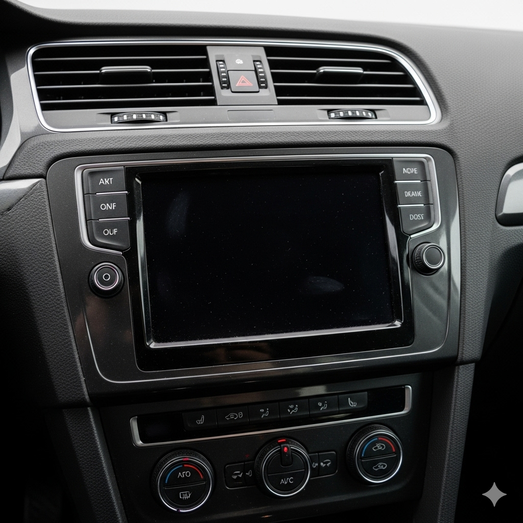 Fallo en pantalla táctil Volkswagen: zonas muertas y congelamiento