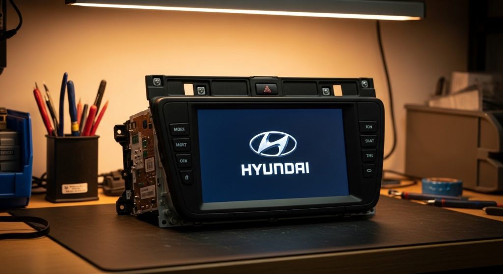 Reparación de pantallas de autos Hyundai