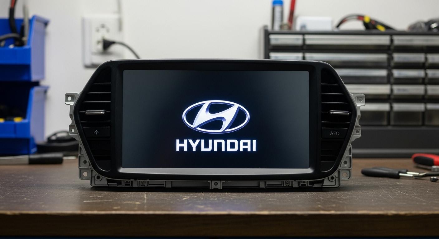 Reparación de pantallas de auto Hyundai: diagnóstico cuando no enciende