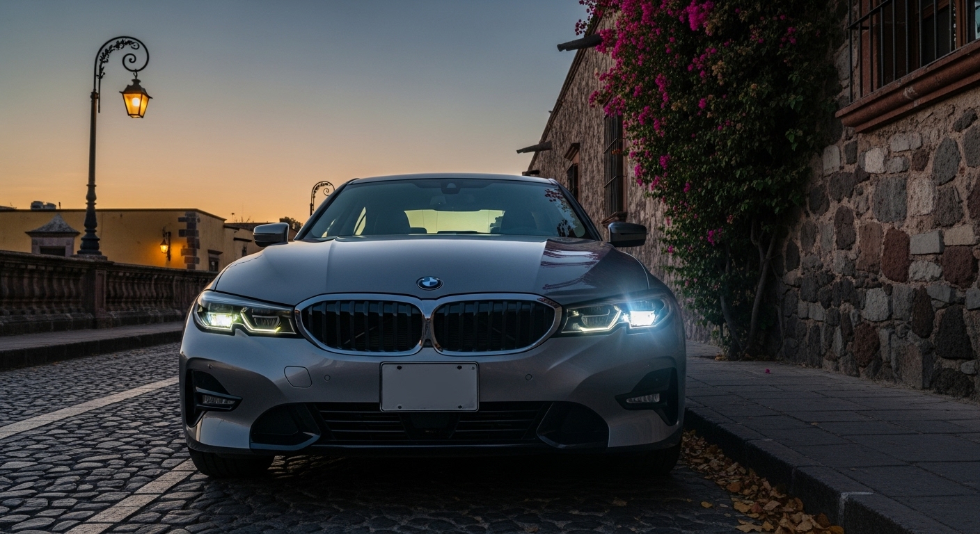 Faro LED con falla de DRL parpadeando