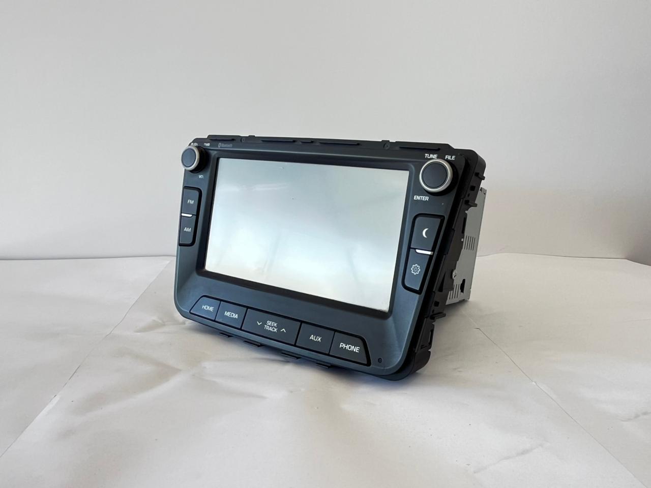 Pantalla táctil de autoestéreo rota