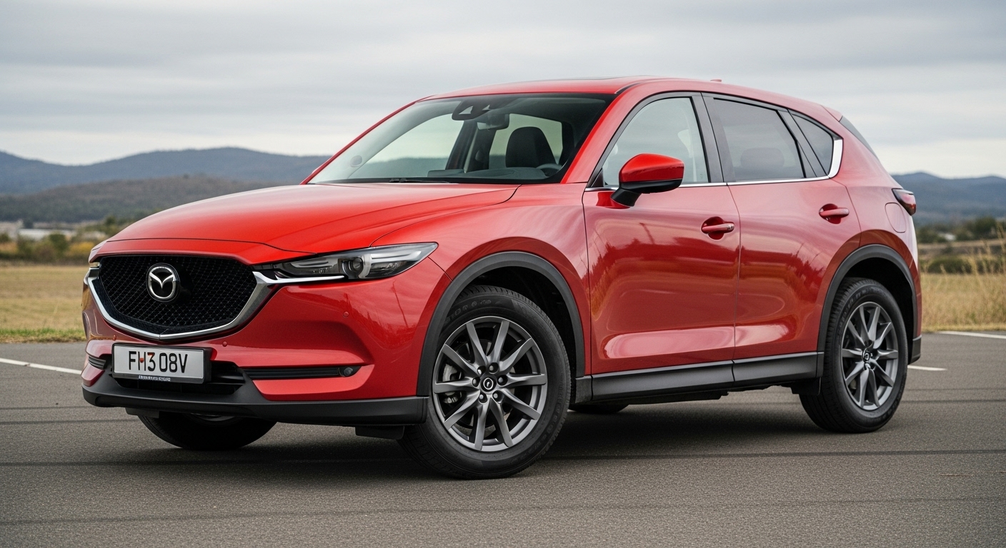 Técnico reparando estéreo de Mazda CX-5