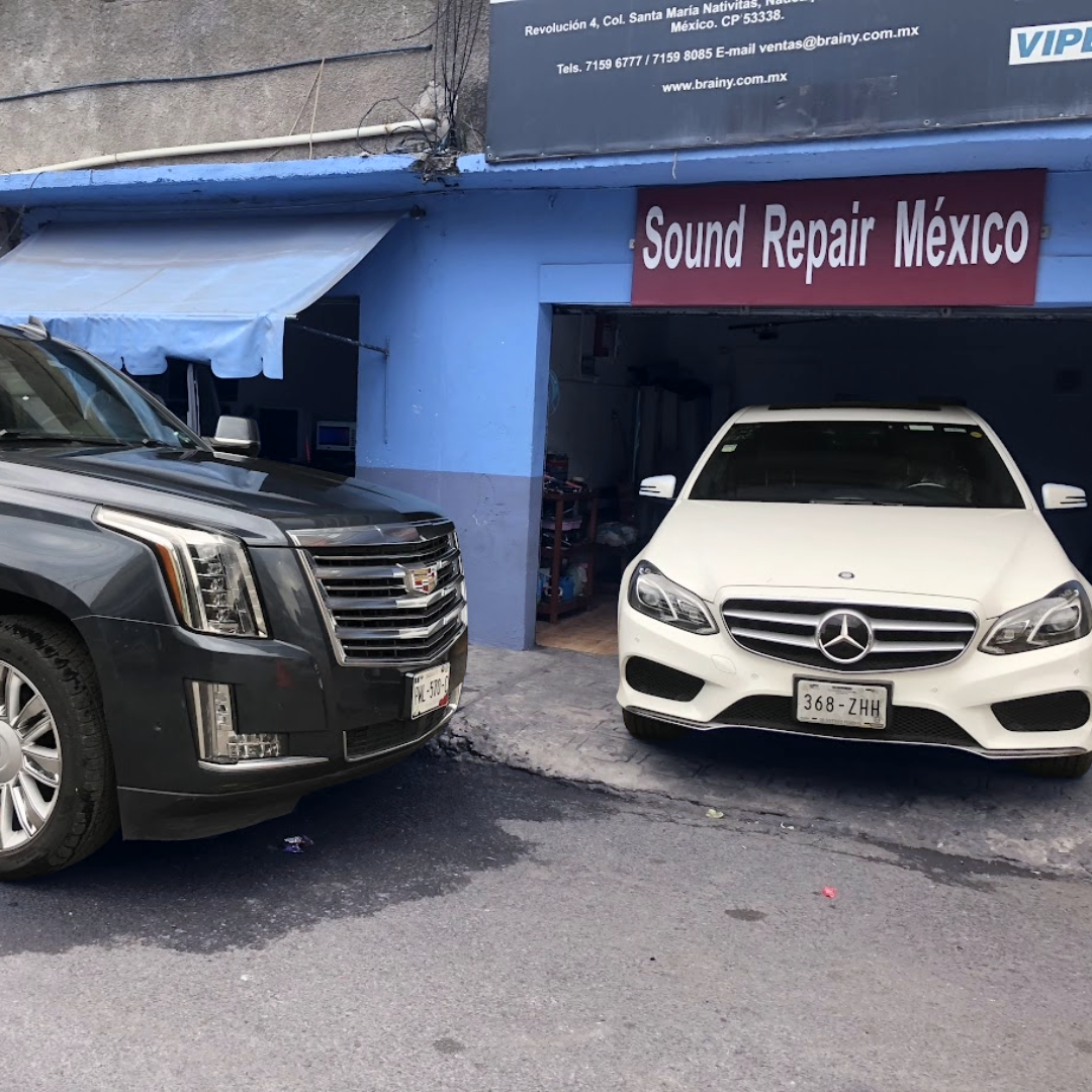 Fachada de Sound Repair México en Naucalpan